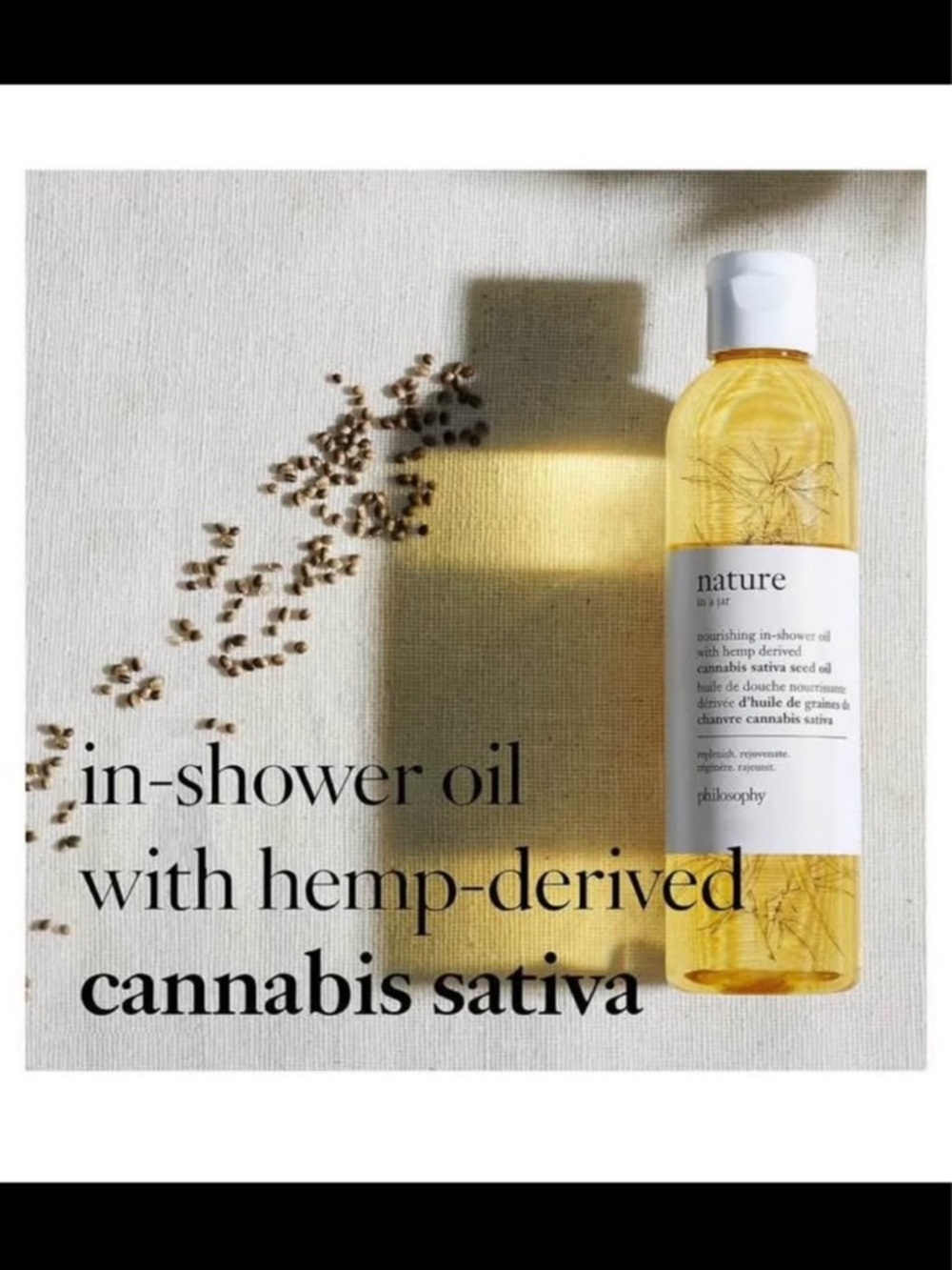 New In Box Luxurious Shower Bath Skin Oil Treatment For Dewy Soft Skin No Rinse